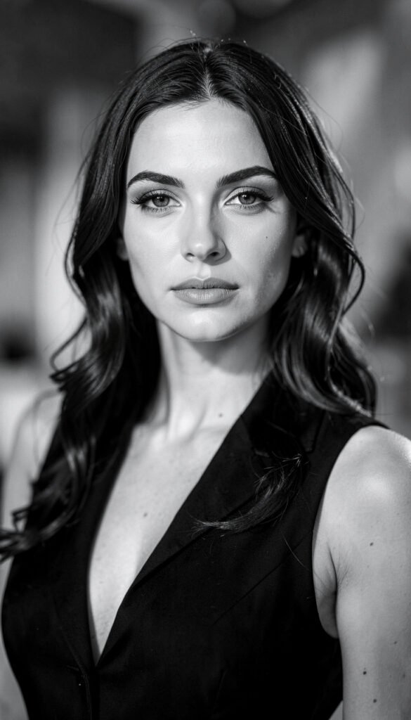 Retrato en blanco y negro - Fotos de Perfil para TikTok