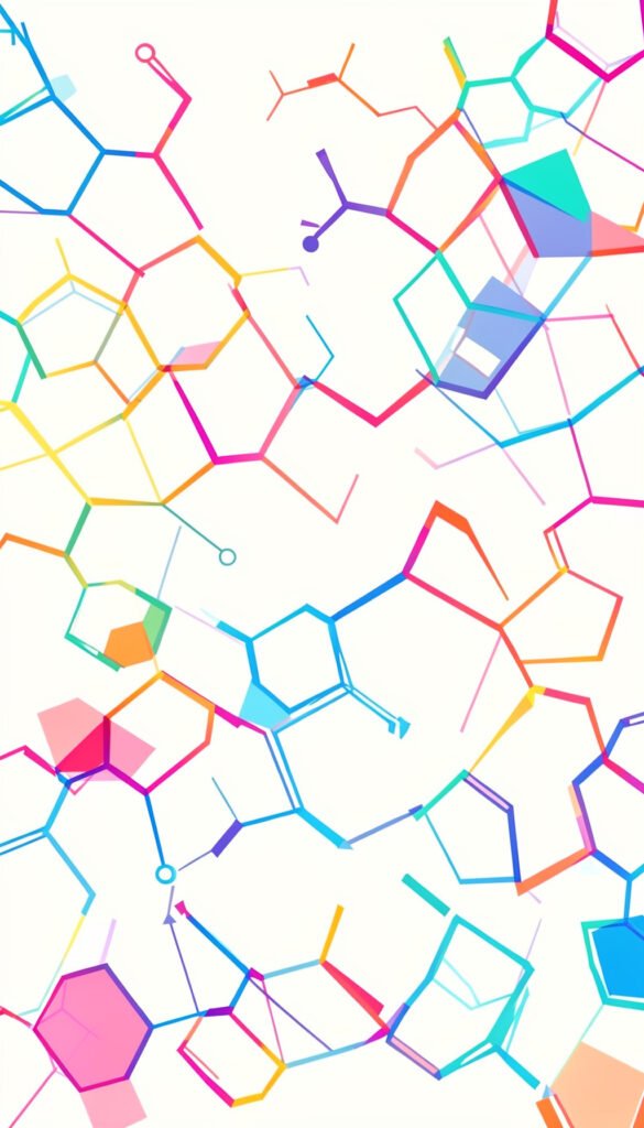 Arte Abstracto Químico - Portadas de química creativas y