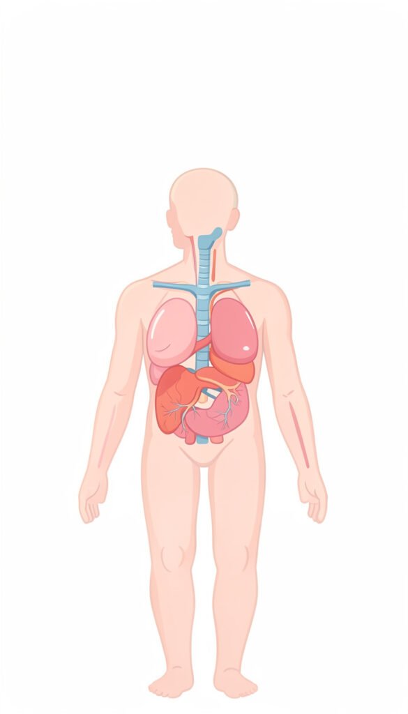 Esquema del Cuerpo Humano - portadas biología fáciles secundaria