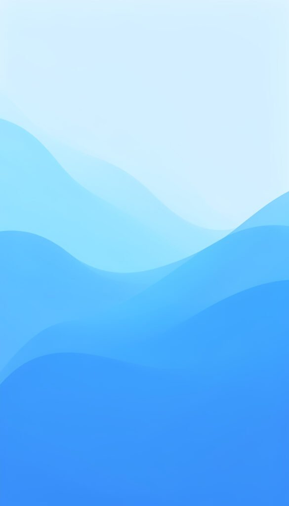 Ondas en Azul - Fondos aesthetic para WhatsApp en