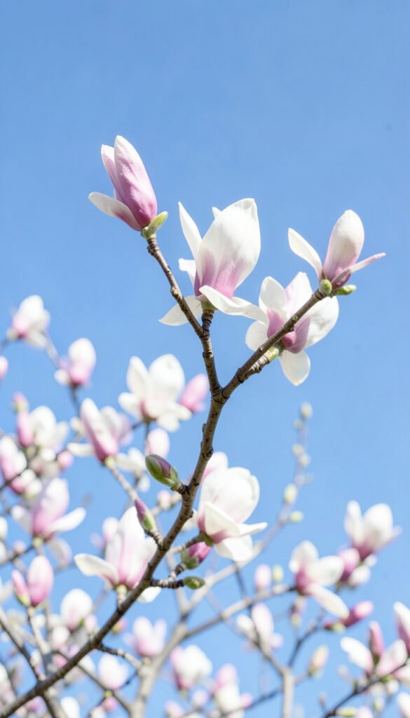 Magnolias en flor - Fondos de flores coloridas en