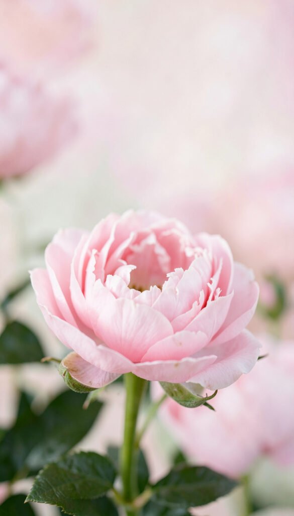 Peonías rosadas - Fotos de flores para perfil
