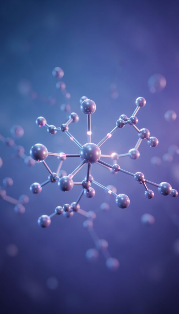 Moléculas en 3D - Carátulas de química para Facebook