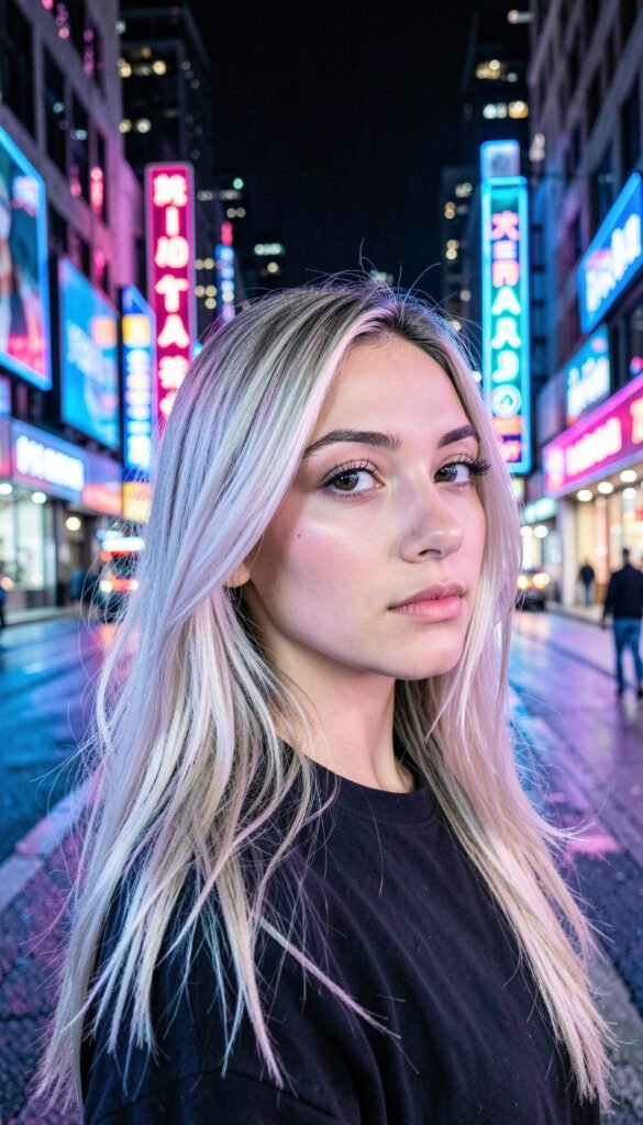 Estilo Neón Urbano - fotos de perfil TikTok