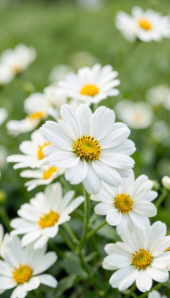 Margaritas bajo el sol - Fotos de flores 4K