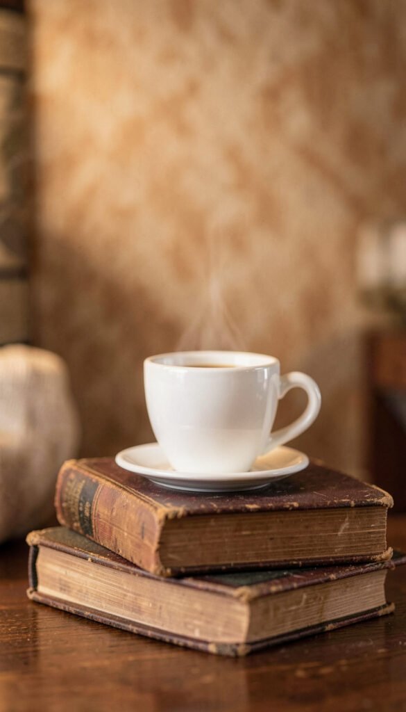 Café y Libros - Fotos aesthetic para fondo de