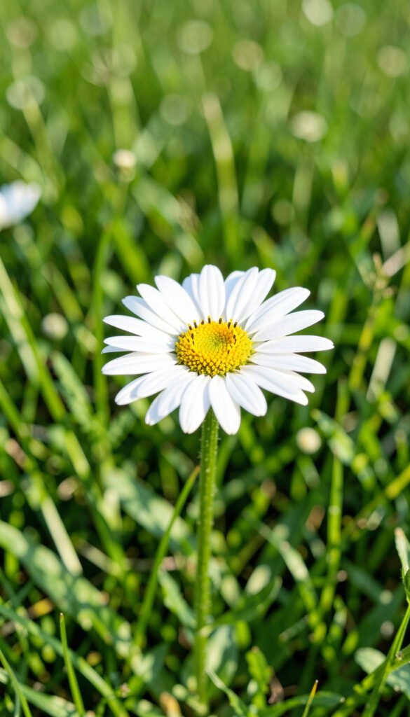 Margaritas frescas en el campo - Imágenes de flores lindas para