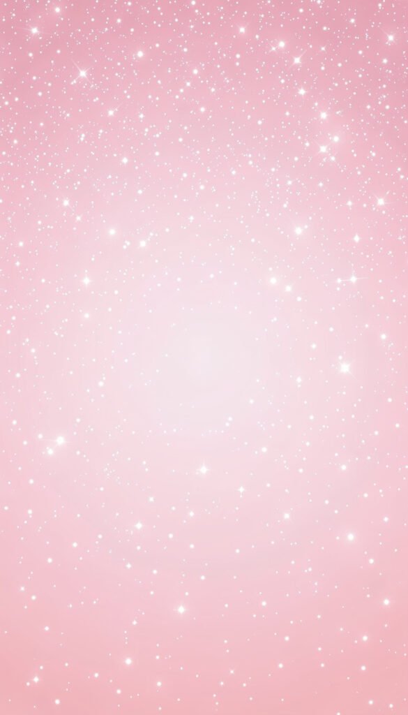 Estrellas en Rosa Suave - Fondos para chicas aesthetic modernos