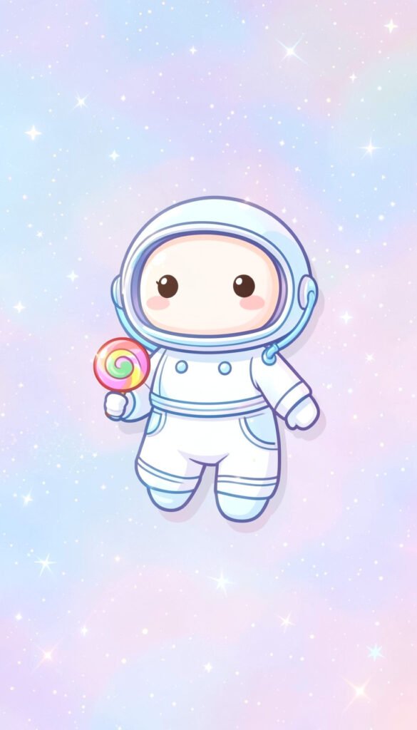 Dulces Astronautas Kawaii - fotos de perfil kawaii