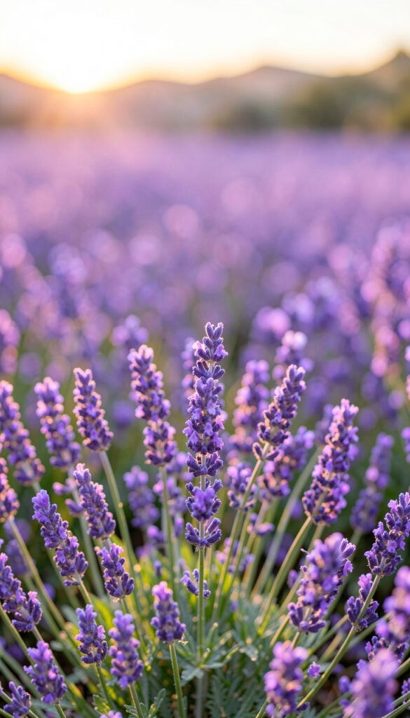 Lavanda en flor - fotos de flores naturales HD