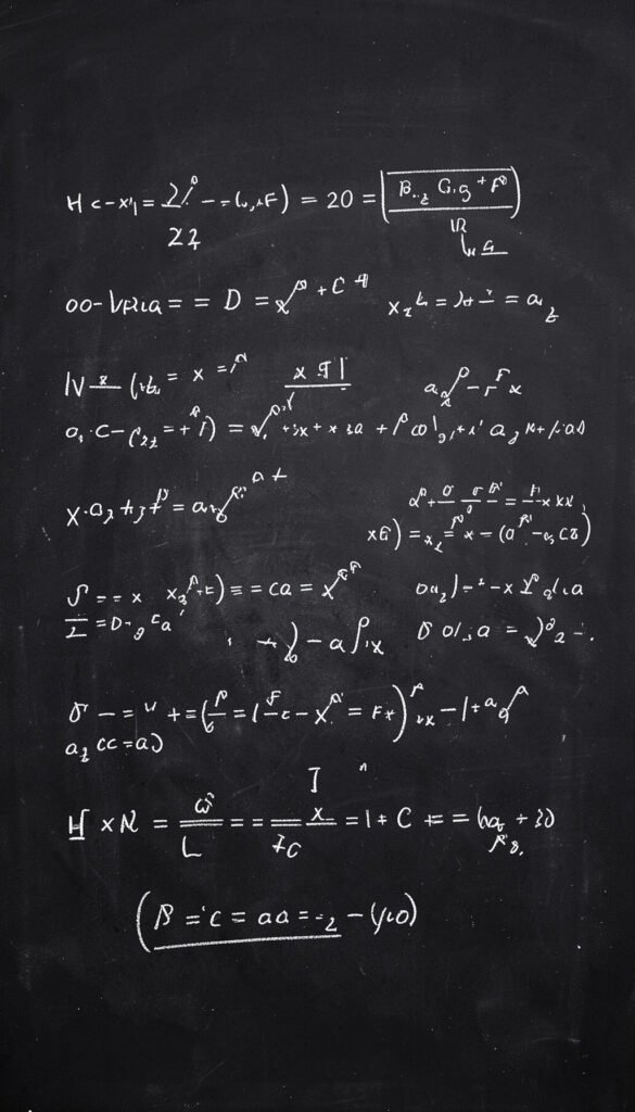 Fórmulas y Ecuaciones Dinámicas - Carátulas de química para colegio