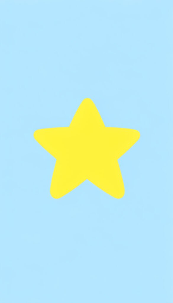 Estrella Aesthetic Minimal - fotos de perfil kawaii minimalistas