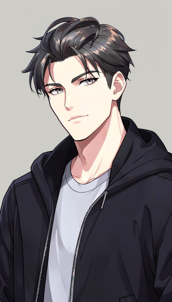 Chico anime elegante - fotos de perfil anime