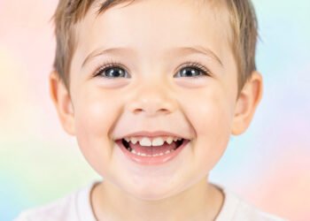 Sonrisa encantadora - fotos de perfil para niños