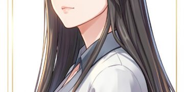 Chica anime con fondo minimalista - Imágenes anime para perfil elegantes