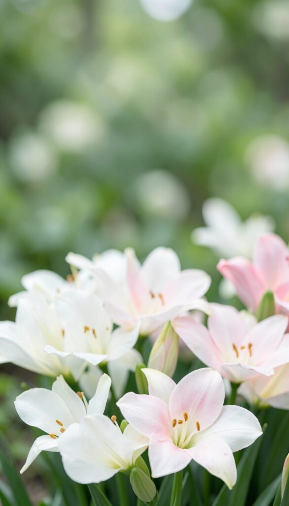 Lirios delicados - fotos de flores lindas