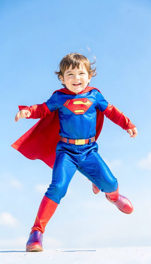 Sueños de superhéroe - fotos de perfil para niños