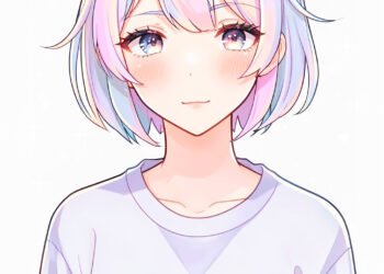 Chica anime minimalista - Fotos de perfil anime para