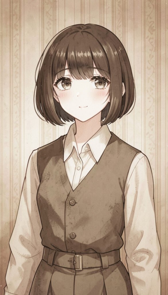 Look vintage retro - Fotos de perfil anime para