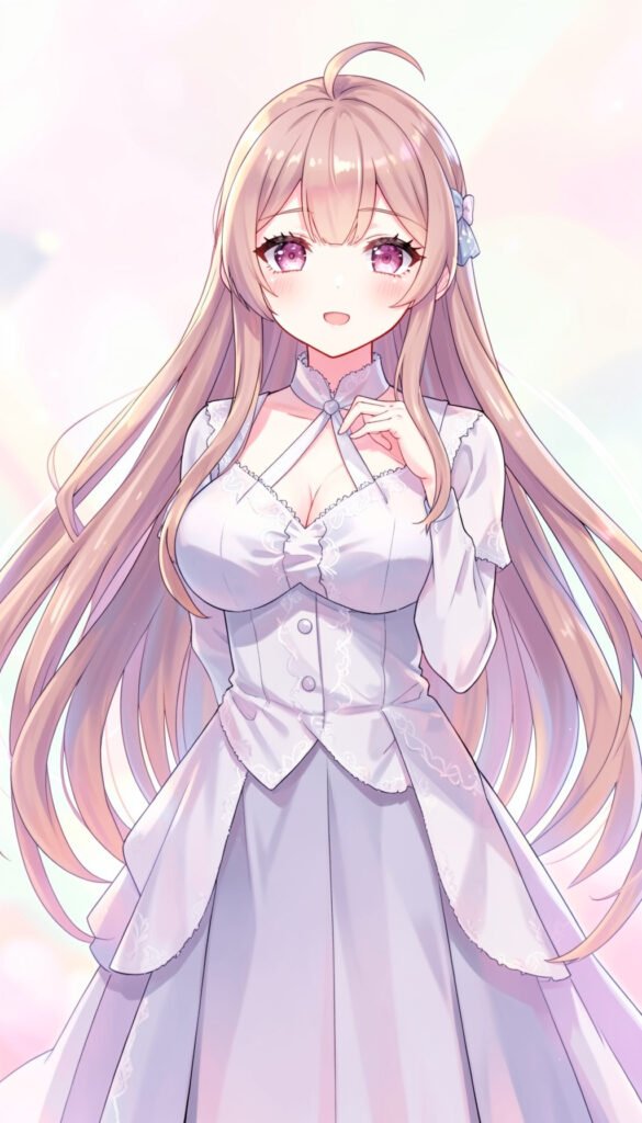 Chica Anime Elegante - fotos de perfil kawaii aesthetic