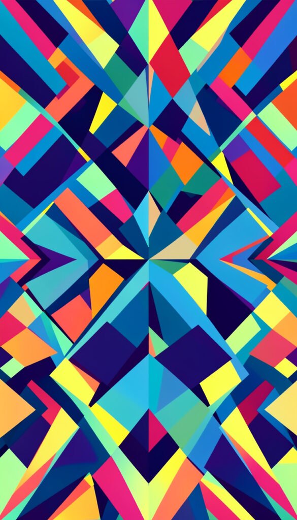 Arte geométrico - Fondos de pantalla para WhatsApp