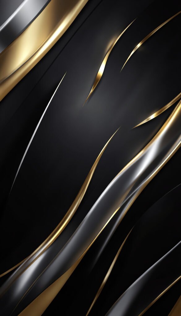 Ondas metálicas - fondos elegantes para Facebook