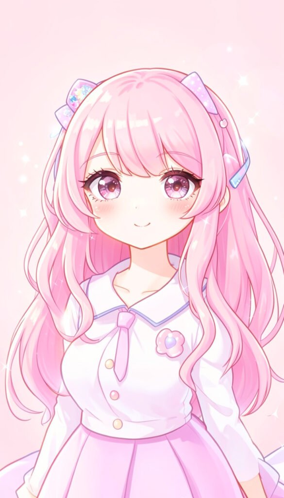 Chica kawaii pastel - Fotos de perfil kawaii aesthetic