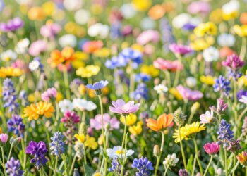 Campo en Primavera - Fotos de flores silvestres naturales