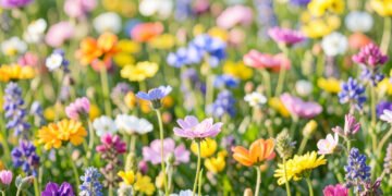 Campo en Primavera - Fotos de flores silvestres naturales