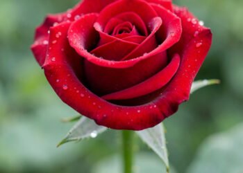 Rosas clásicas en primer plano - Imágenes de flores naturales en