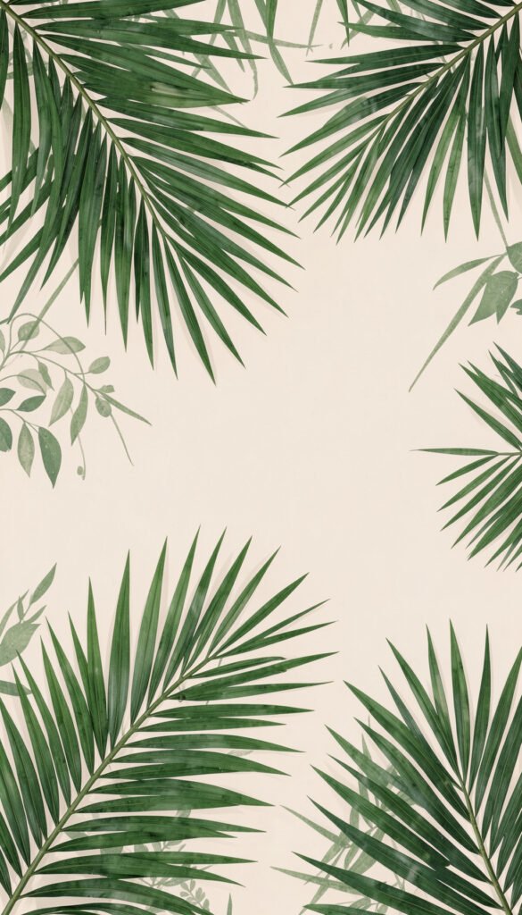 Paisaje tropical elegante - Fondos de pantalla para Facebook