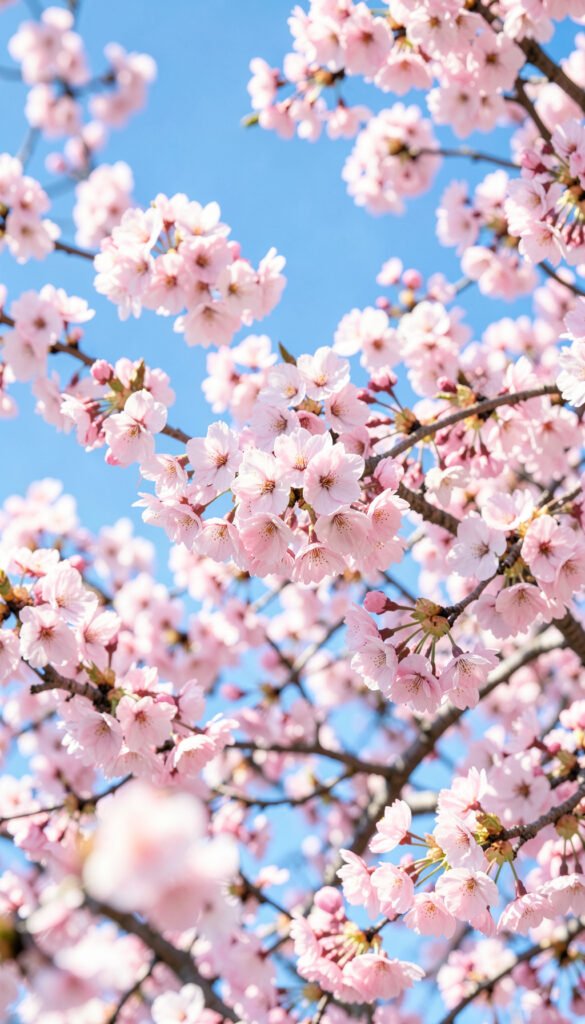Cerezos en flor - Fondos de flores para móvil