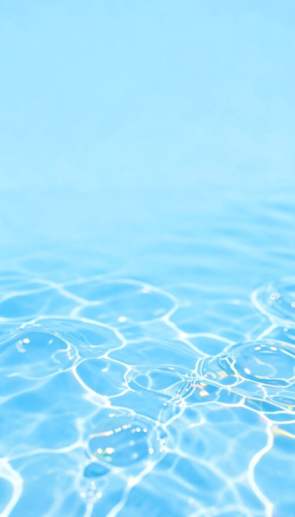 Onda de agua cristalina - Portadas de biología aesthetic naturales