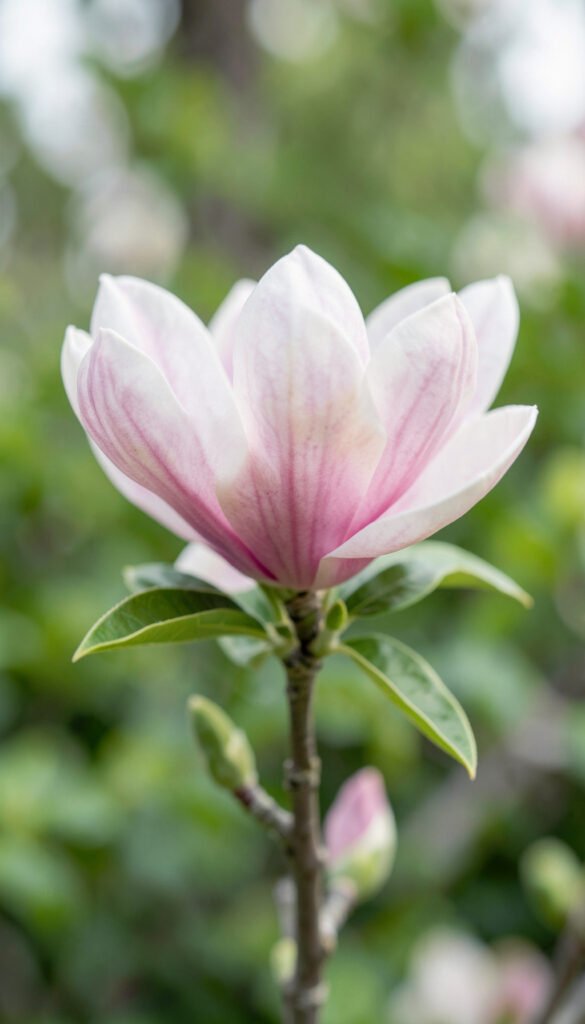 Magnolia en flor - fotos de flores naturales
