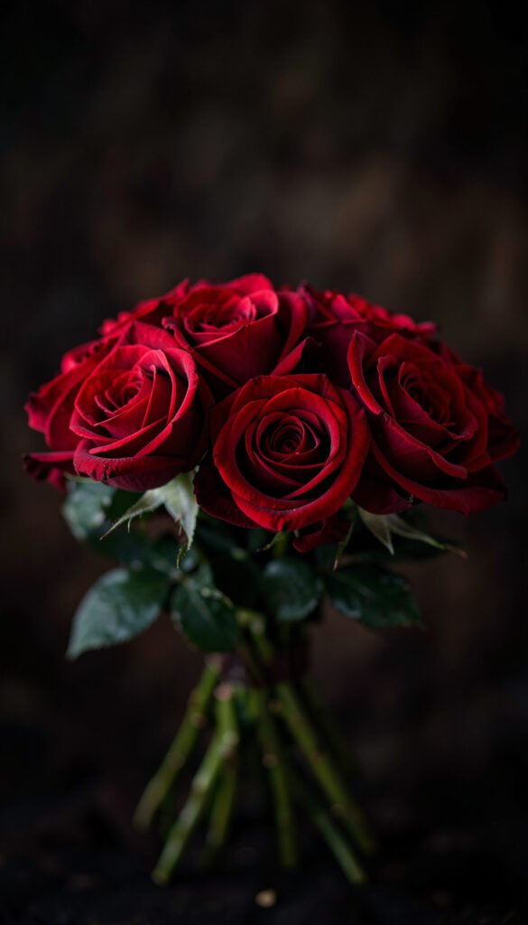 Rosas Rojas Clásicas - Fondos de amor para WhatsApp