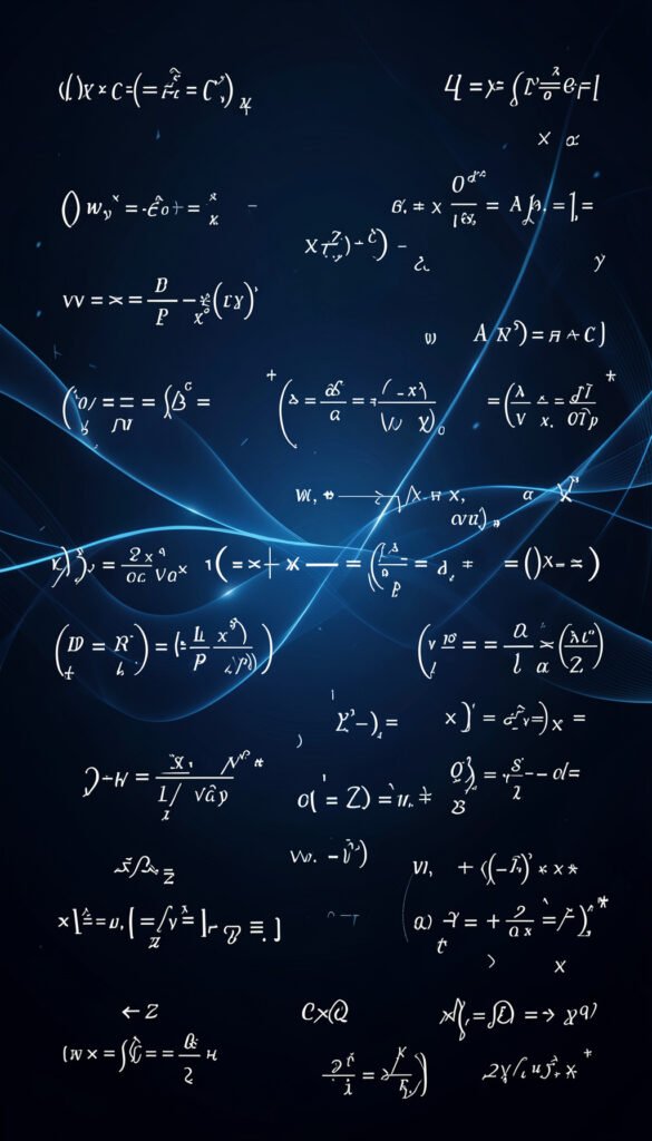 Ondas y energía - Portadas de física con fórmulas