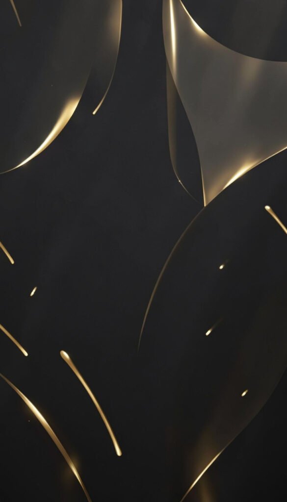 Toques dorados - Fondos de pantalla para Facebook