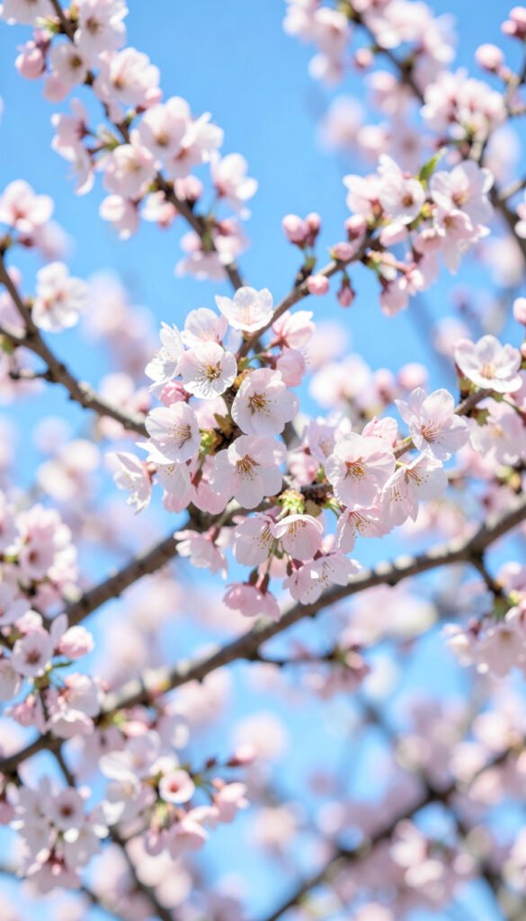 Primavera en cerezos en flor - imágenes de flores naturales