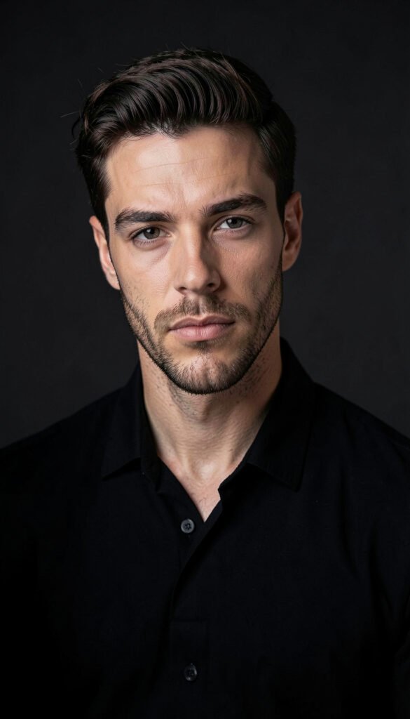 Minimalismo elegante - imágenes creativas para hombres