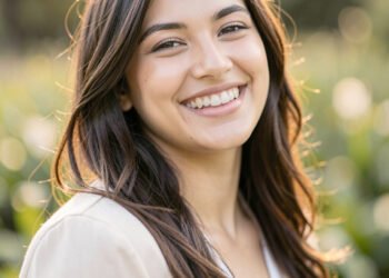 Retrato luminoso y natural - Fotos bonitas de perfil para