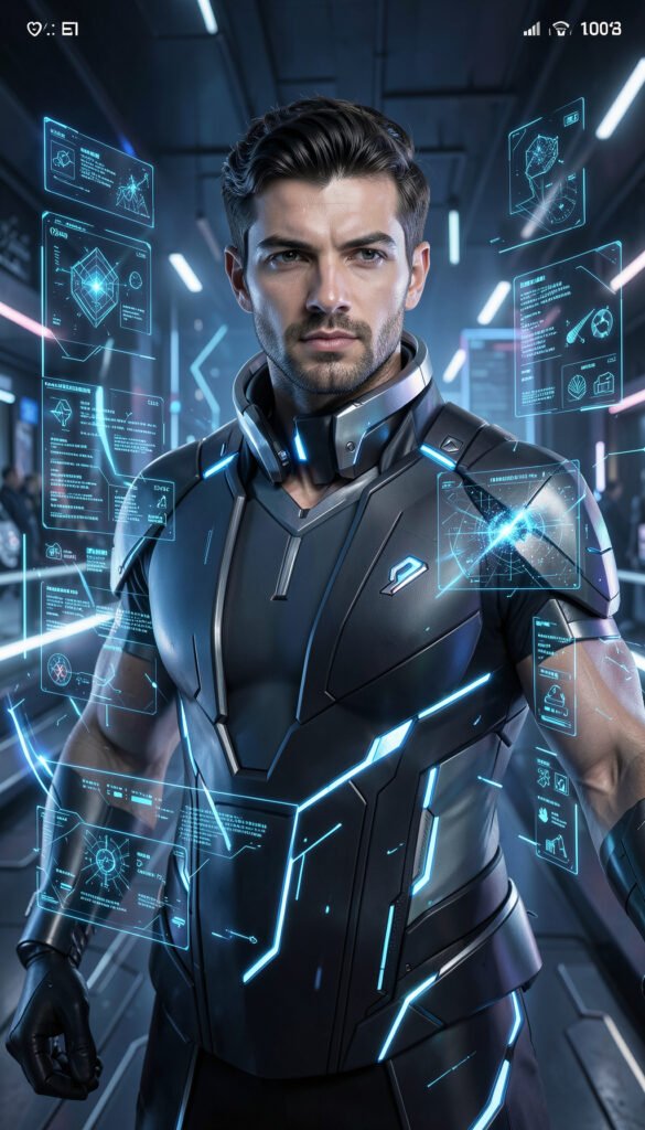 Tecnología futurista - imágenes creativas para hombres