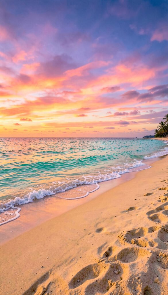 Fotografía de playa - Fondos de perfil para Facebook