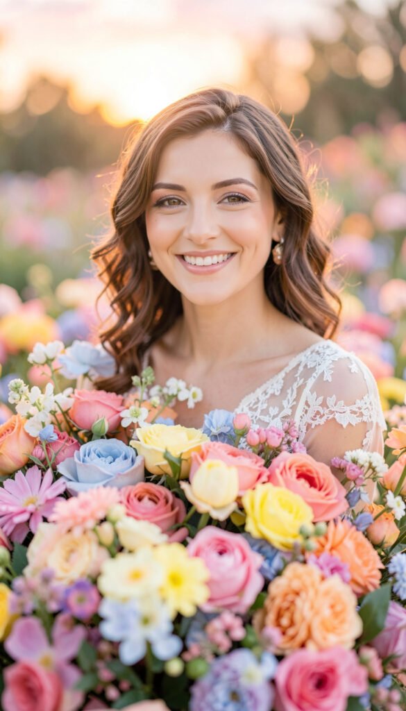 Toques Florales - fotos de perfil WhatsApp mujer