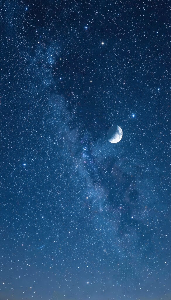 Cielo nocturno estrellado - Fondos de perfil para Facebook