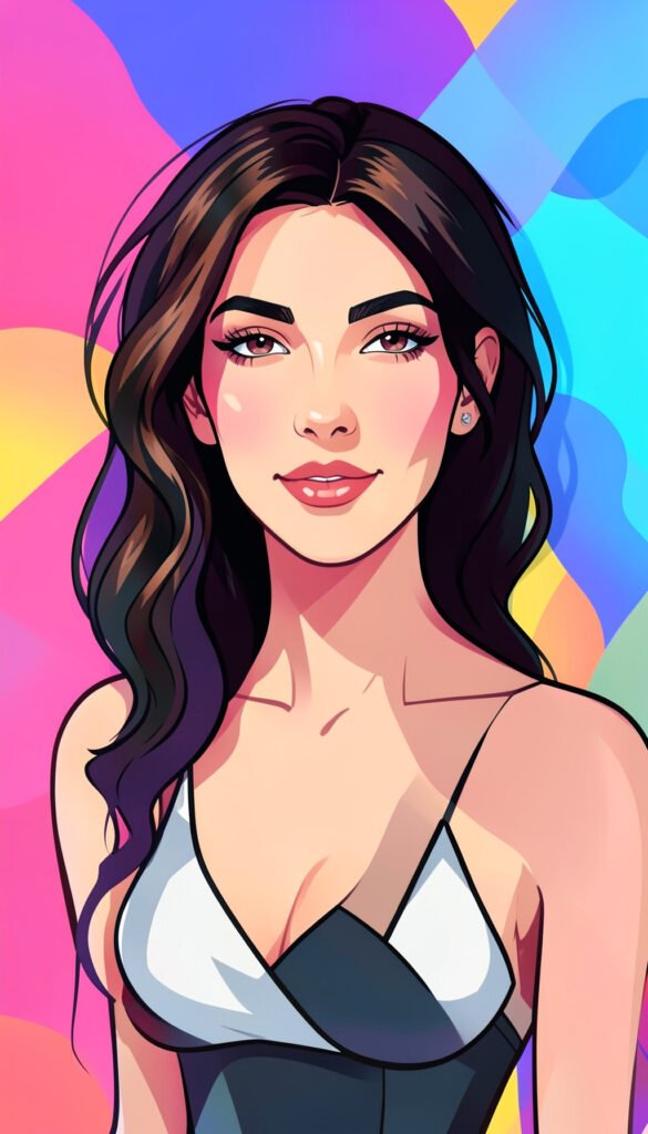 Retrato Ilustrado Fashion - Imágenes bonitas para perfil de