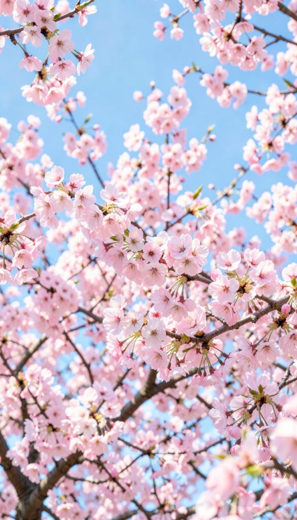 Flores de cerezo japonesas - Imágenes de flores lindas para