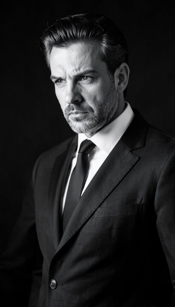 Clásico Blanco y Negro - Fotos de perfil para hombres