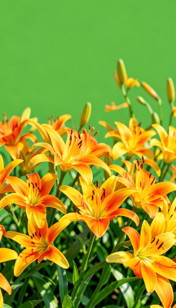 Lirios brillantes de primavera - Imágenes de flores de primavera