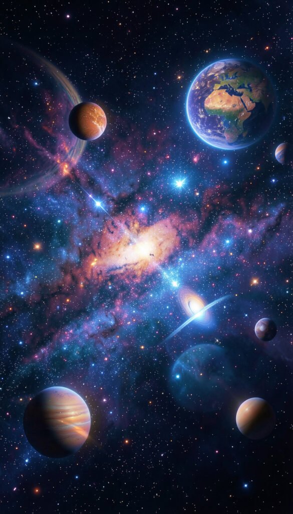 Espacio cósmico futurista - Fondos e imágenes para perfil