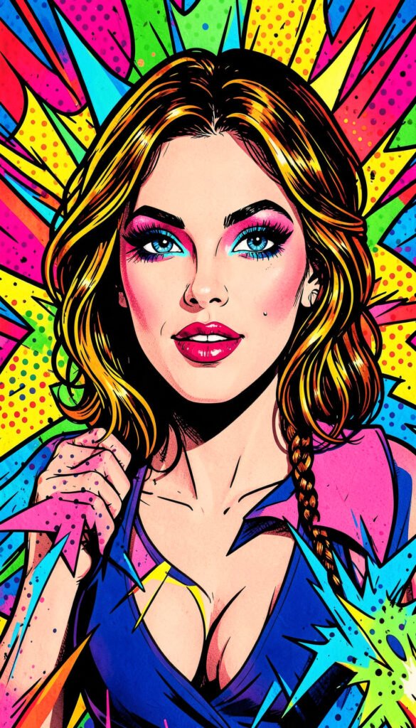 Pop art vibrante - Fondos para WhatsApp aesthetic de